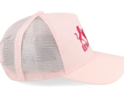Kids Unicorns Heart Pastel Pink/Pastel Pink A-Frame Trucker - Unicorns