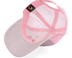Kids Unicorns Heart Pink Glitter/Pink Trucker - Unicorns