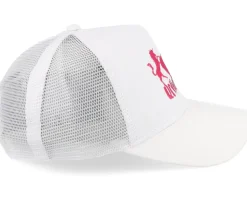 Kids Unicorns Heart White/White A-Frame Trucker - Unicorns