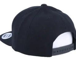 Kids V Letter 3D Black Snapback - Kiddo Cap