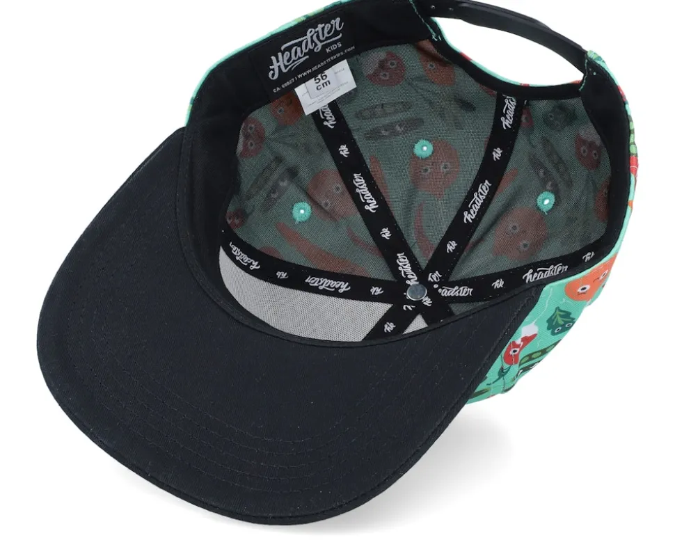 Kids Veggie Green Snapback - Headster