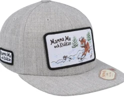 Kids Vinterlek Grey Snapback - Mamma Mu & Kråkan