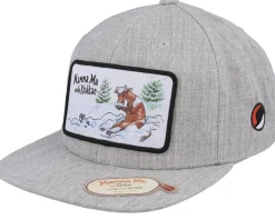 Kids Vinterlek Grey Snapback - Mamma Mu & Kråkan