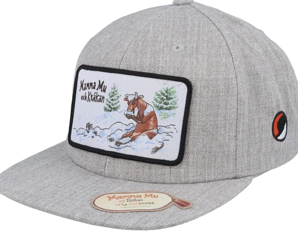 Kids Vinterlek Grey Snapback - Mamma Mu & Kråkan