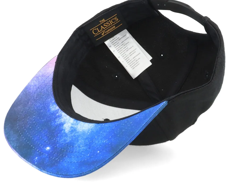 Kids Voyage Space Shuttles Black/Space Snapback - Kiddo Cap