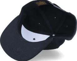 Kids W Letter 3D Black Snapback - Kiddo Cap