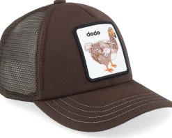 Kids Way Of The Dodo Extinct Brown A-Frame Trucker - Goorin Bros.