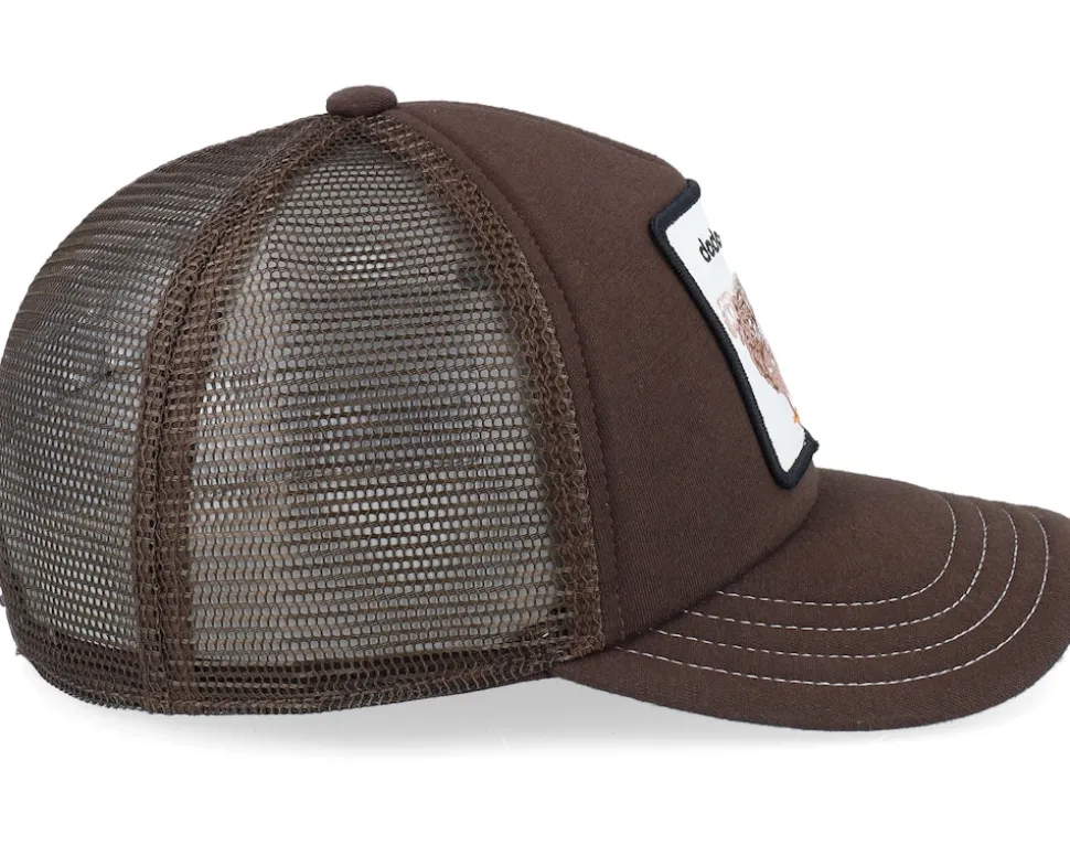 Kids Way Of The Dodo Extinct Brown A-Frame Trucker - Goorin Bros.