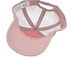 Kids Whaler Cotton Mesh Cap Ash Rose A-Frame Trucker - Herschel