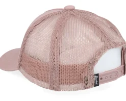 Kids Whaler Cotton Mesh Cap Ash Rose A-Frame Trucker - Herschel