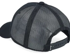 Kids Whaler Cotton Mesh Cap Black Trucker - Herschel