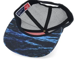Kids Whaler Mesh Cap Dune Waves Trucker - Herschel