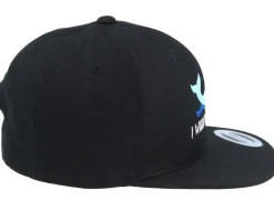 Kids Whaley Like You Black Snapback - Kiddo Cap