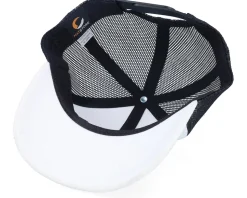 Kids White/Black Velvet Trucker - Equip