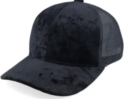 Kids White/Black Velvet Trucker - Equip