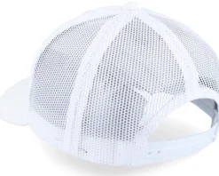 Kids White/White Velvet Trucker - Equip