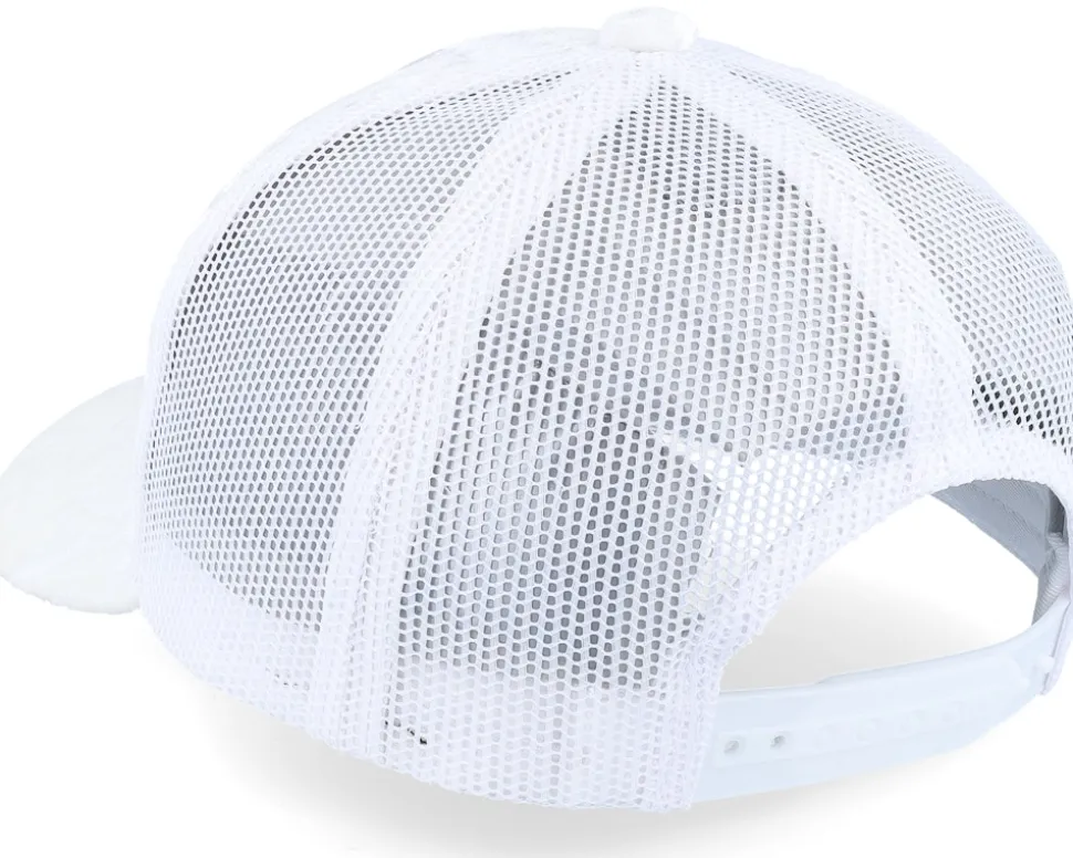 Kids White/White Velvet Trucker - Equip