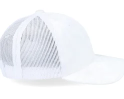 Kids White/White Velvet Trucker - Equip