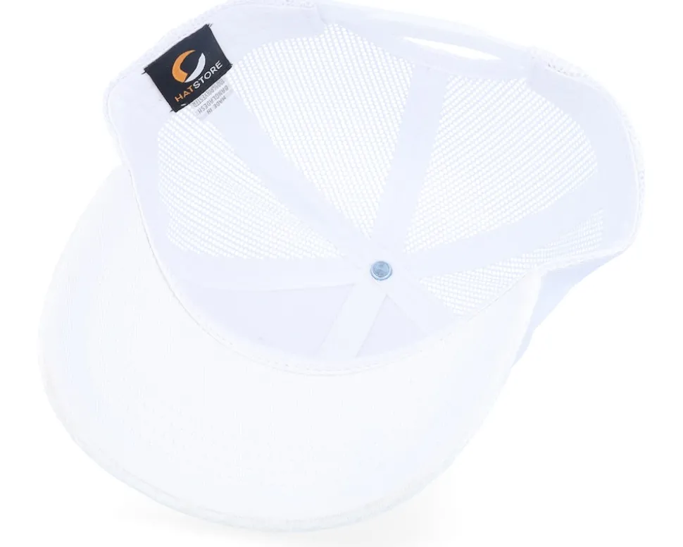 Kids White/White Velvet Trucker - Equip