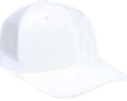 Kids White/White Velvet Trucker - Equip