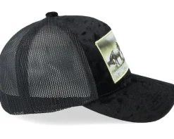 Kids Wild Horses Velvet Black Trucker - Calza Pennello