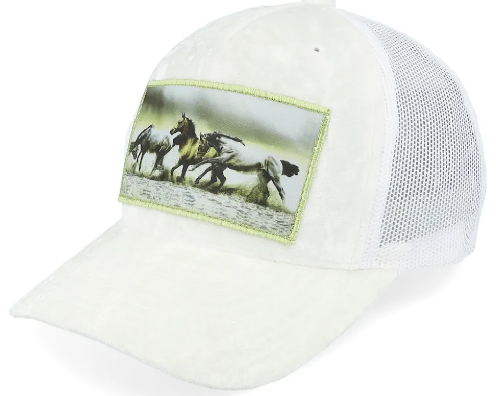 Kids Wild Horses Velvet Black Trucker - Calza Pennello