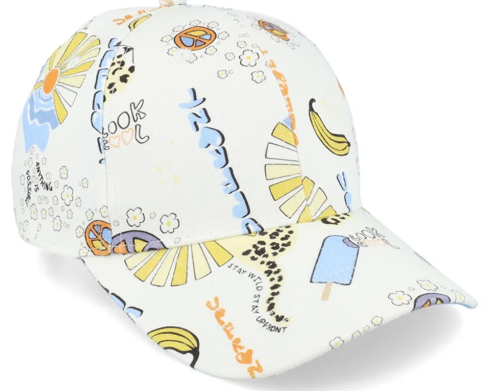 Kids Wildy Baseball Cap Snow White Adjustable - Upfront