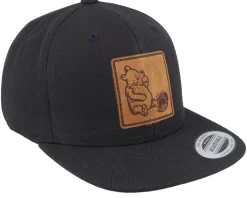 Kids Winnie Honey Black Snapback - Public Domain