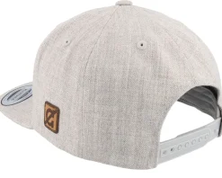 Kids Winnie Stuck Heather Grey Snapback - Public Domain