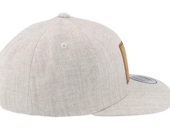 Kids Winnie Stuck Heather Grey Snapback - Public Domain