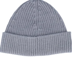 Kids Wool Beanie Grey Cuff - Lacoste