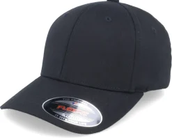 Kids Wooly Combed Black Flexfit - Flexfit