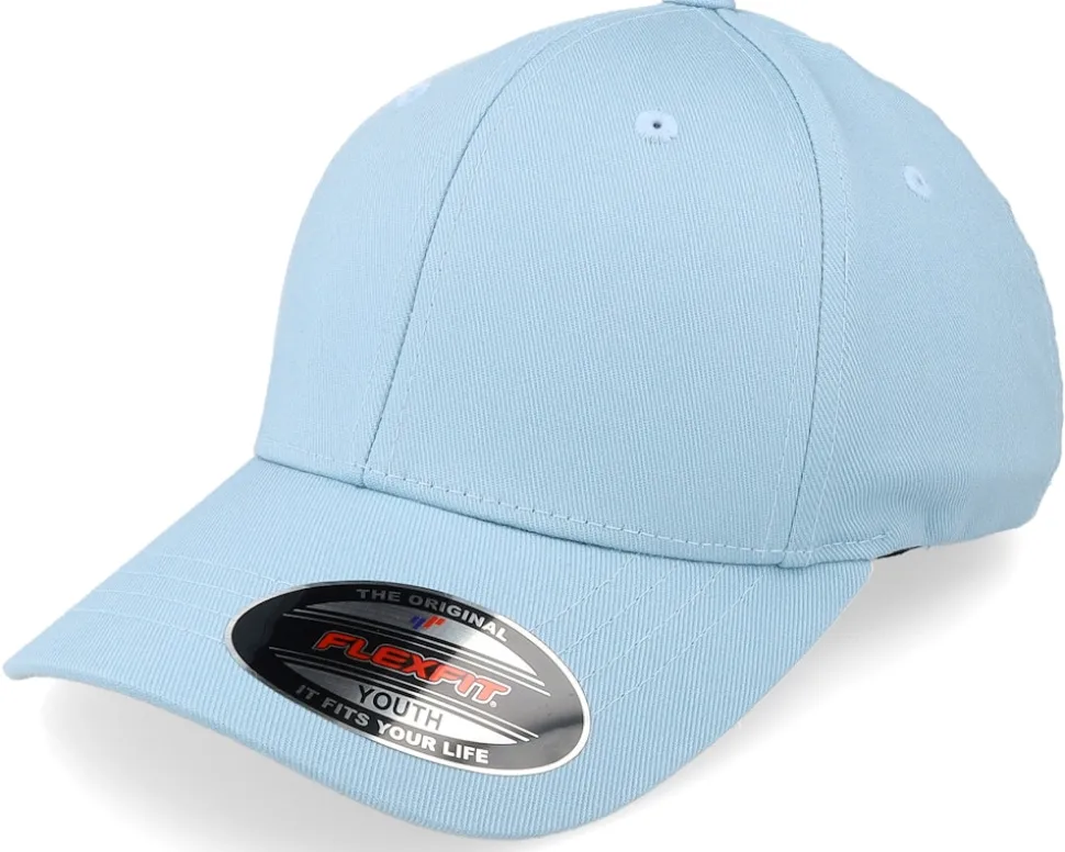 Kids Wooly Combed Carolinablue Flexfit - Flexfit