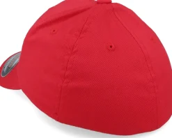 Kids Wooly Combed Red Flexfit - Flexfit