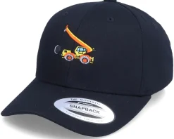 Kids Wrecking Truck Black Adjustable - Kiddo Cap