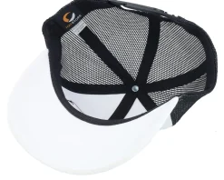 Kids Yellow Tractor Velvet White/Black Trucker - Calza Pennello