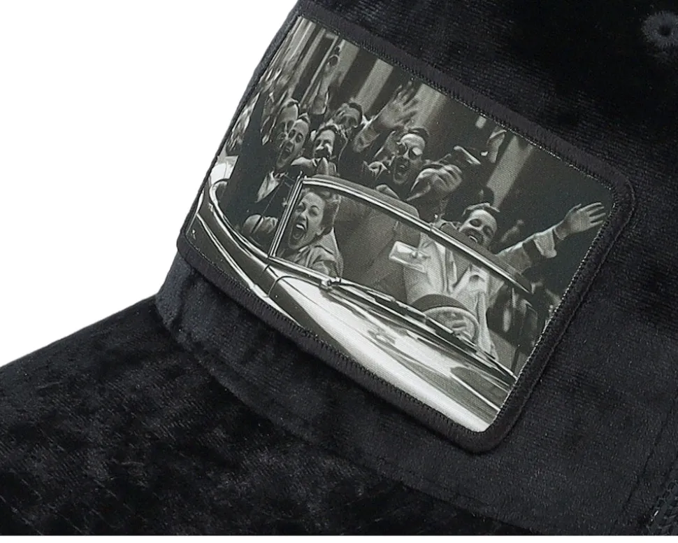 Kids Youth Cabriolet Party Velvet Black Trucker - Public Domain
