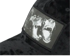 Kids Youth Dogs Velvet Black Trucker - Calza Pennello