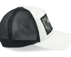 Kids Youth Dogs Velvet White/Black Trucker - Calza Pennello