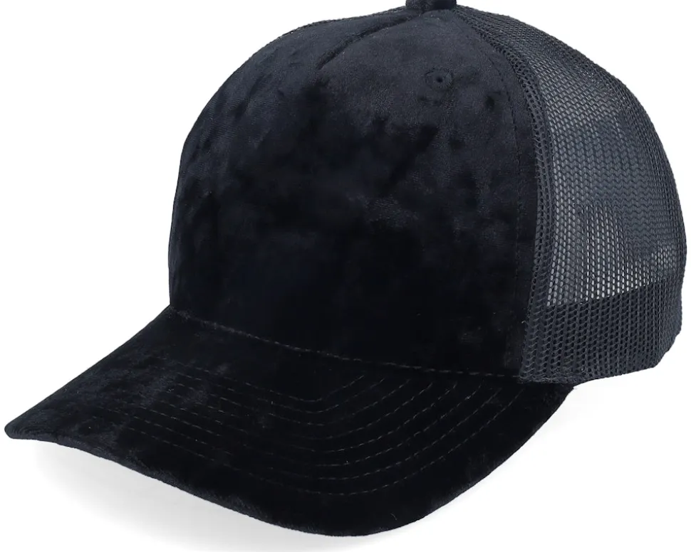 Kids Youth Green/Black Velvet Trucker - Equip