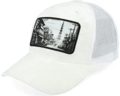 Kids Youth Japan Velvet White Trucker - Public Domain