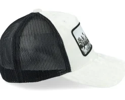 Kids Youth Lunch Atop A Skyscraper Velvet White/Black Trucker - Public Domain