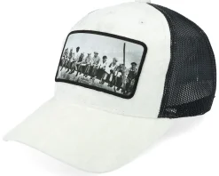 Kids Youth Lunch Atop A Skyscraper Velvet Black Trucker - Public Domain