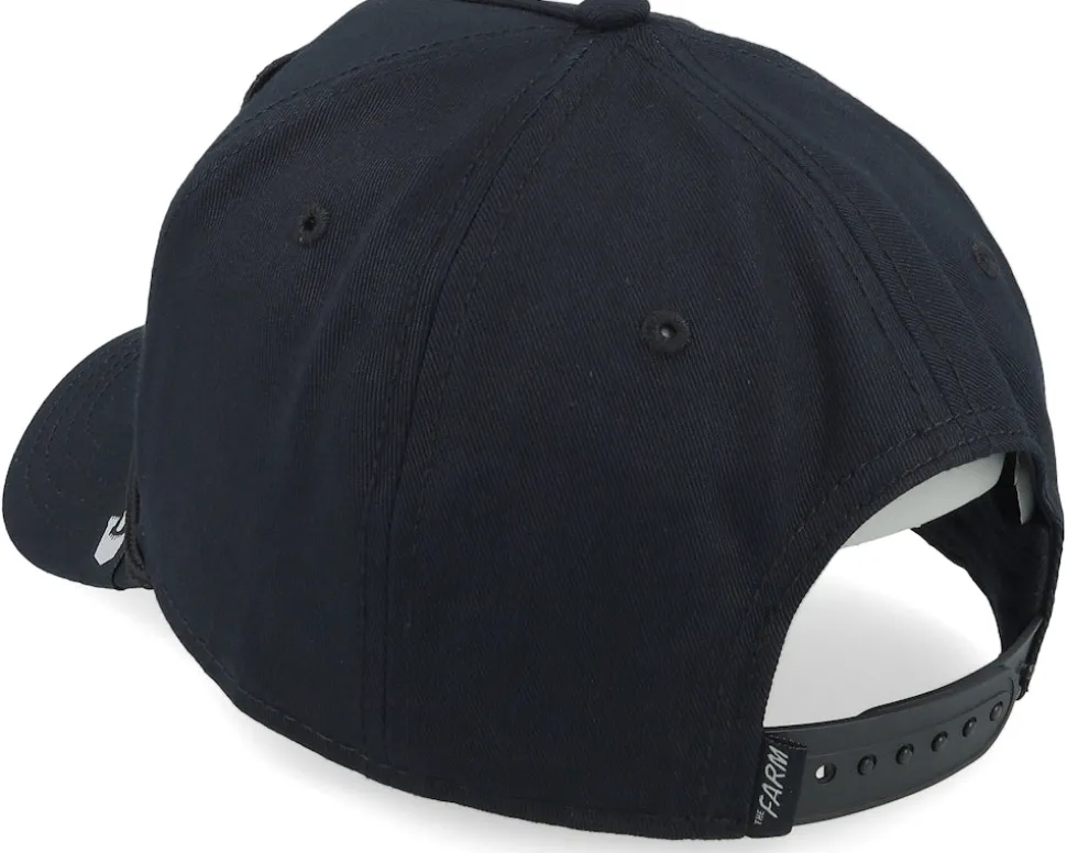 Killer Whale 100 Black Twill A-Frame Adjustable - Goorin Bros.