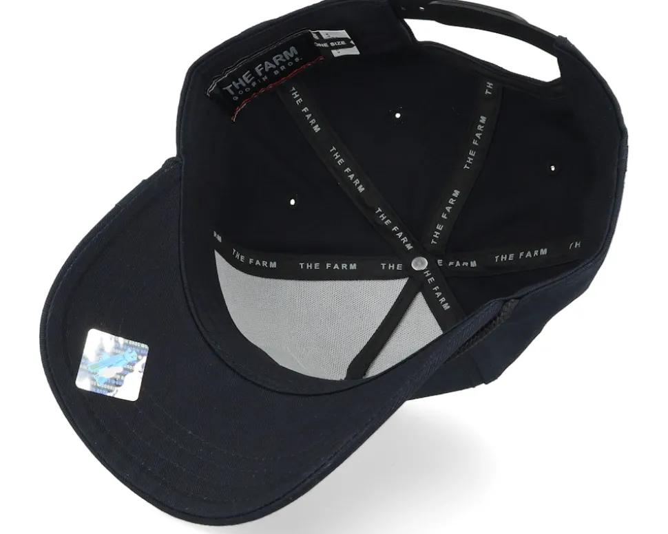 Killer Whale 100 Black Twill A-Frame Adjustable - Goorin Bros.