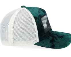King Of Lion Big Patch Velvet Green/Ivory Trucker - Calza Pennello
