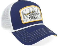 King Surf Navy/White A-Frame Trucker - Coastal