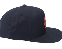 Kit Medium Profile Black Snapback - Brixton