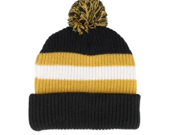 Kit Pom Beanie Black/Off White/Bright Gold Pom - Brixton