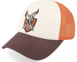 Kk Serif Patched Brown Trucker - Karl Kani